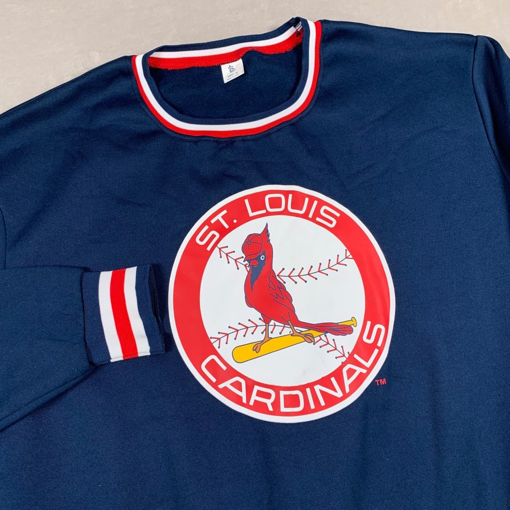 MLB St. Louis Cardinals Sweatshirt Adult XL Navy Blue Maryville University Logo